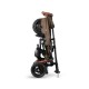QPLAY RITO DELUXE Rubber sulankstomas triratukas guminiais ratais